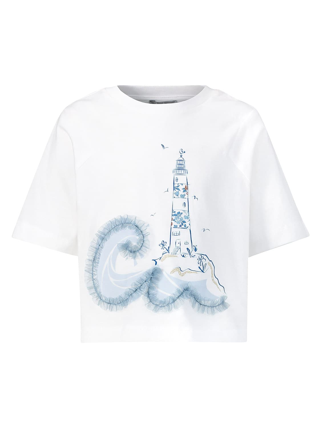 Il Gufo Kids t-shirt White in White 6707884724-1.jpg | NICKIS.com