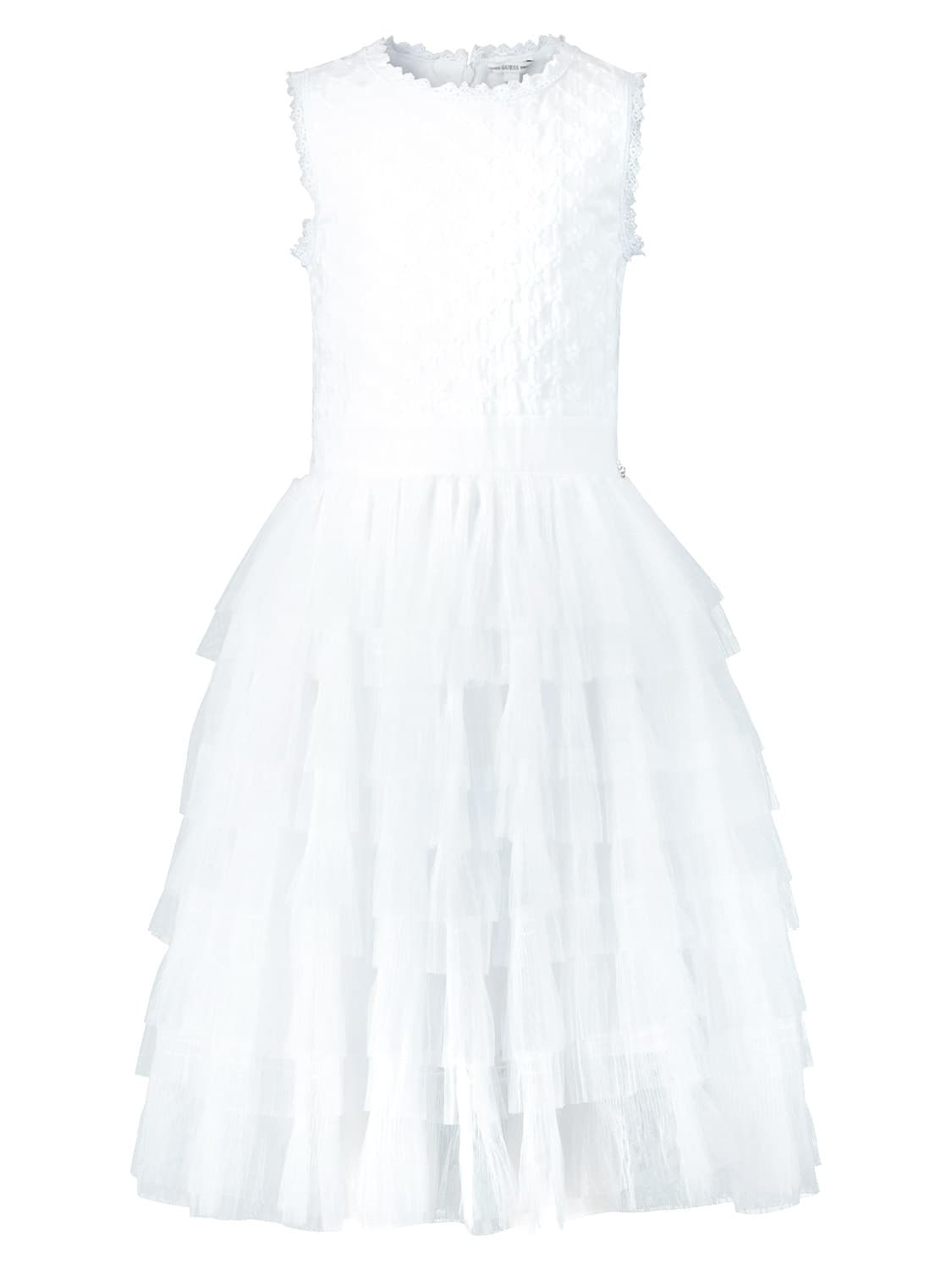 Guess Kids dress White in White 6707930229-1.jpg | NICKIS.com