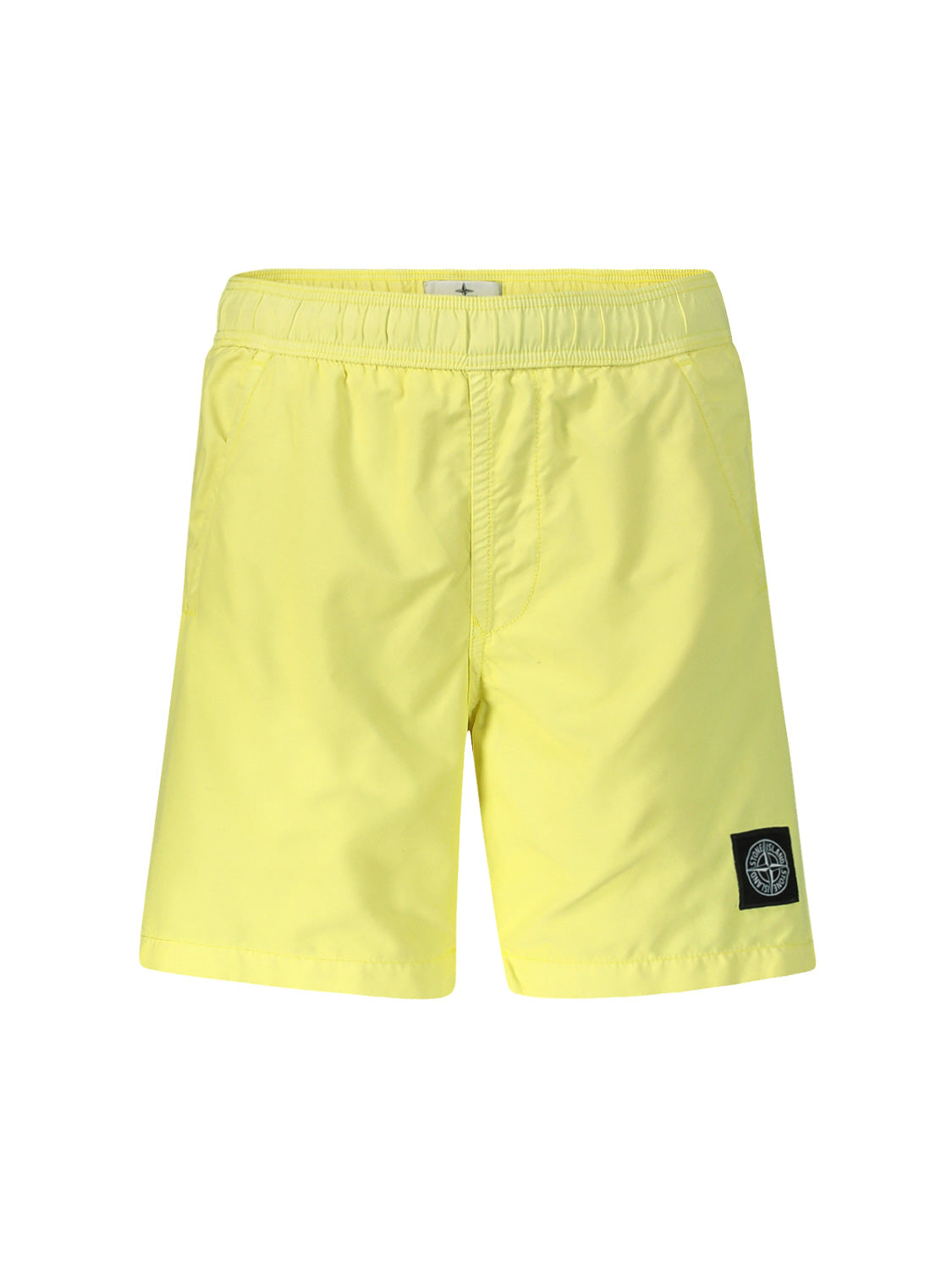 STONE ISLAND JUNIOR Kids swim shorts Yellow in Yellow 6707947266-1.jpg | NICKIS.com