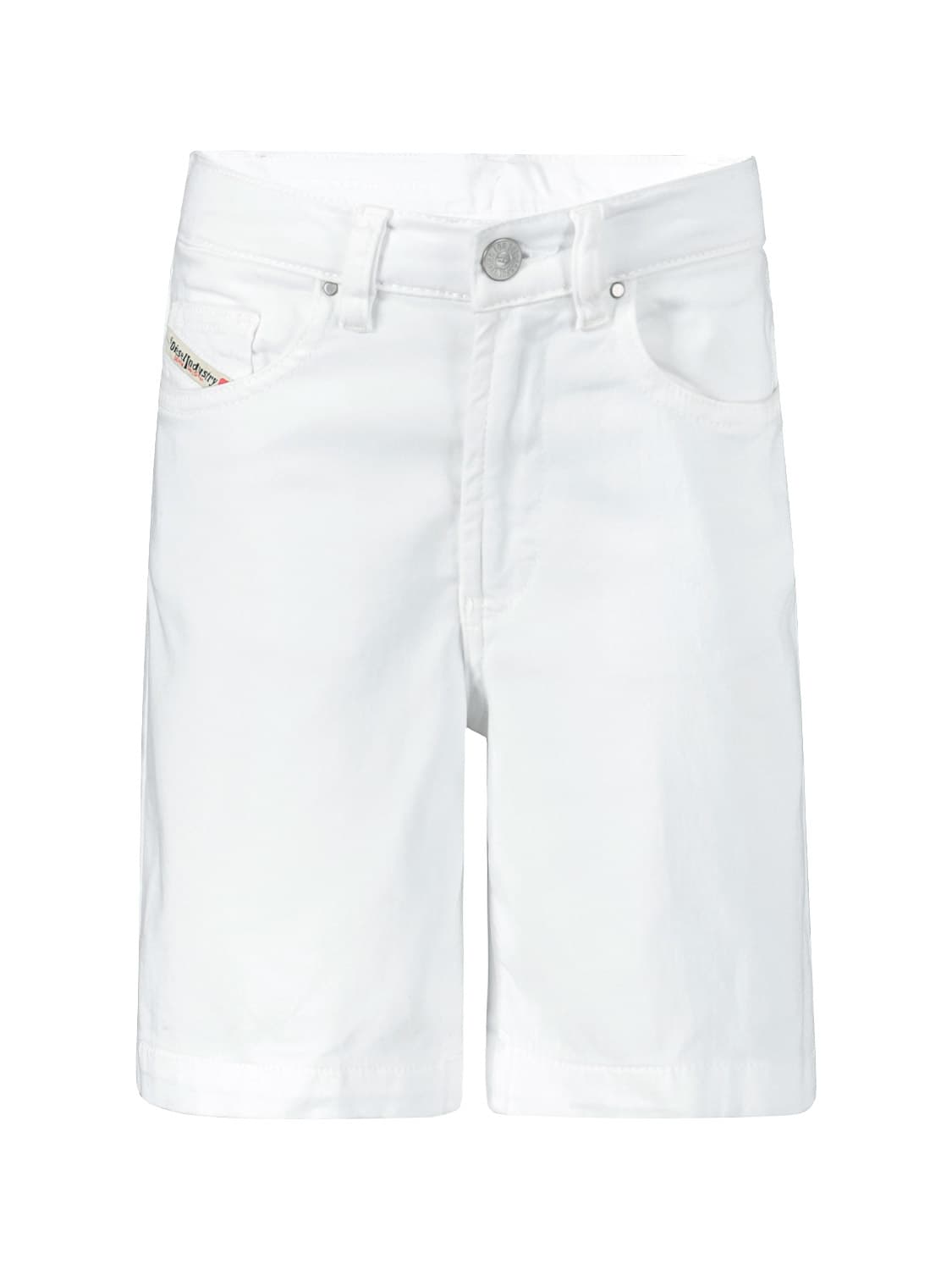 Diesel Kids Shorts White in White 6708019285-1.jpg | NICKIS.com