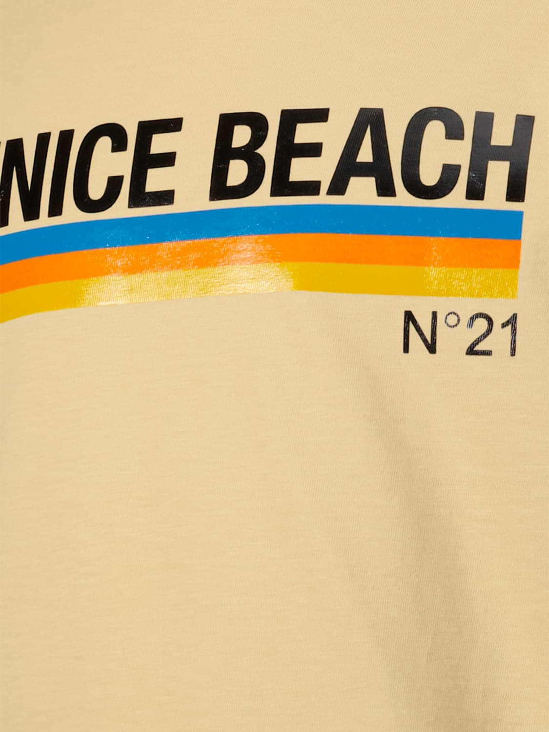 N°21 Kids t-shirt Beige in Beige 6708042517-5.jpg | NICKIS.com