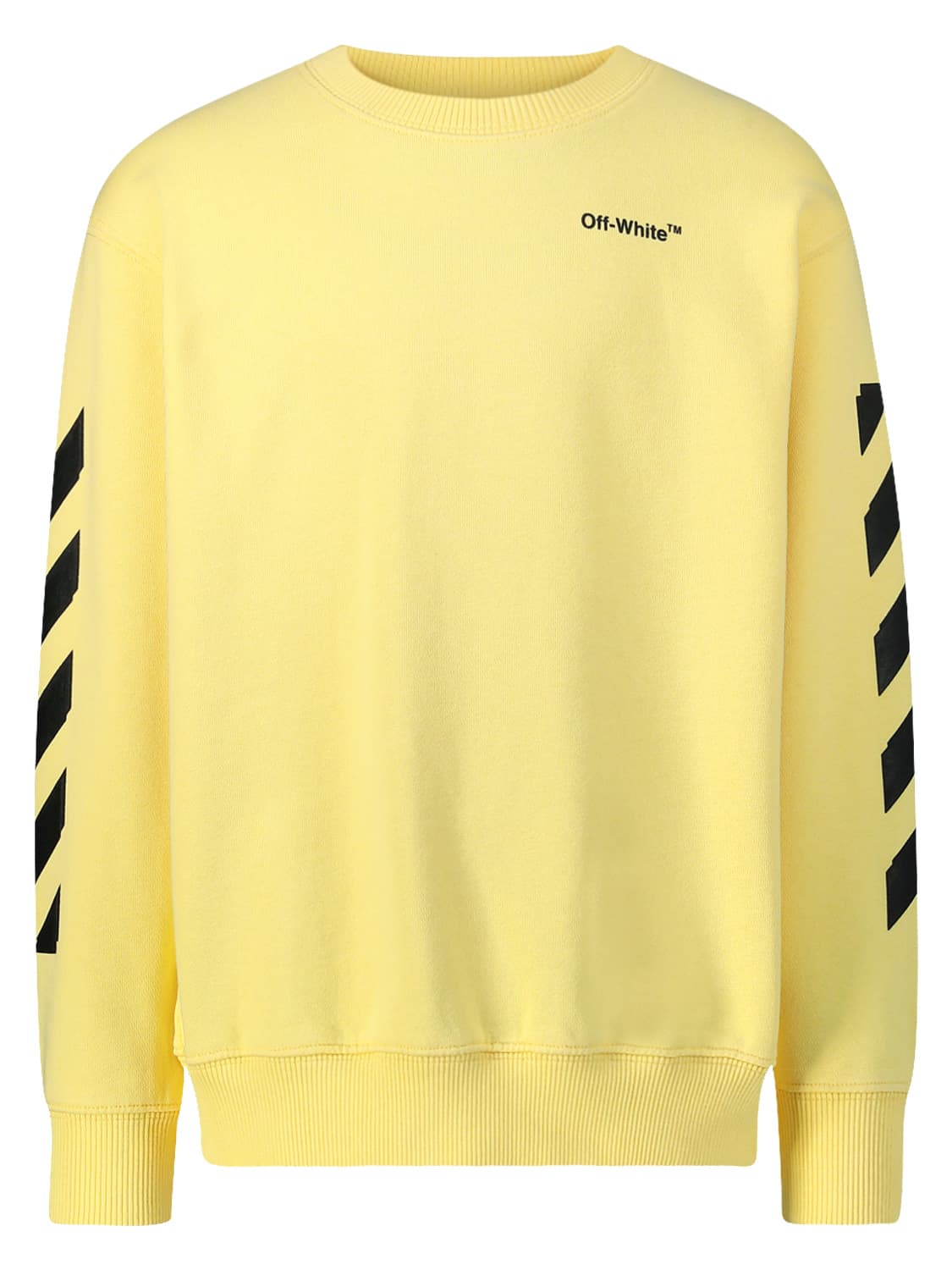 Off-White Kids Kids Sweatshirt Yellow in Yellow 6708059066-1.jpg | NICKIS.com