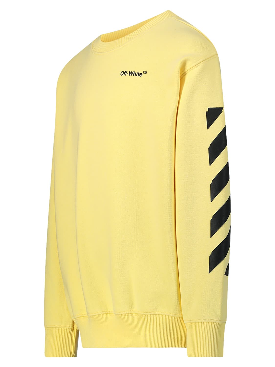 Off-White Kids Kids Sweatshirt Yellow in Yellow 6708059066-4.jpg | NICKIS.com