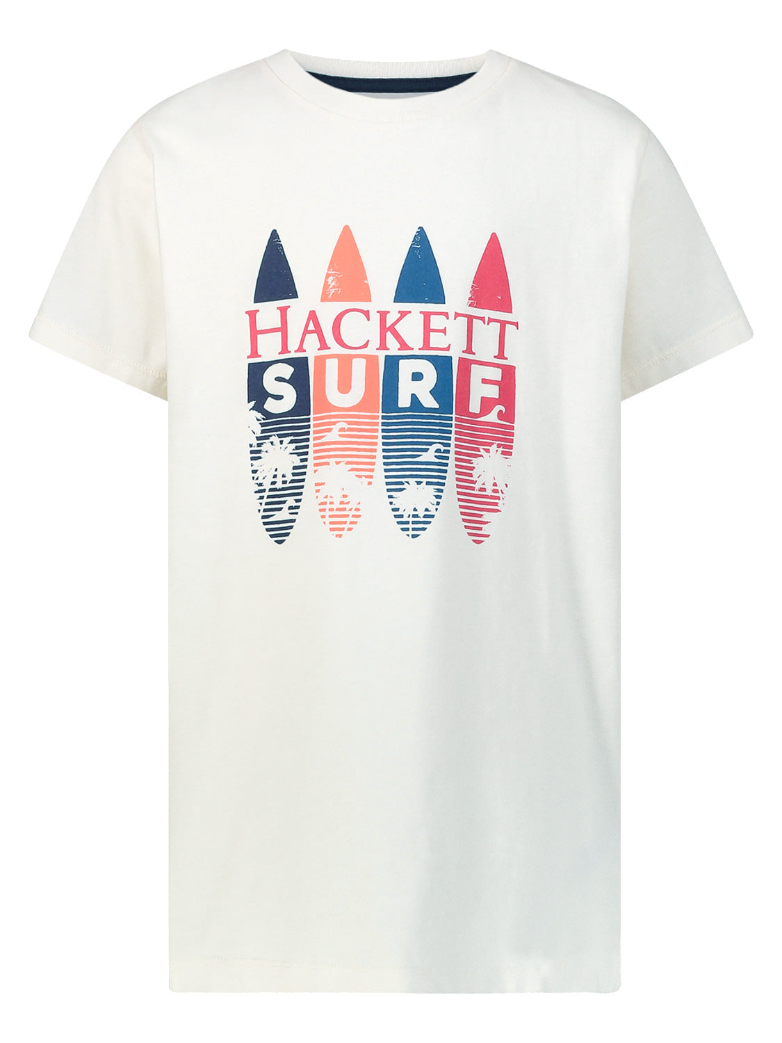 Hackett London Kids t-shirt White in White 6708105121-1.jpg | NICKIS.com