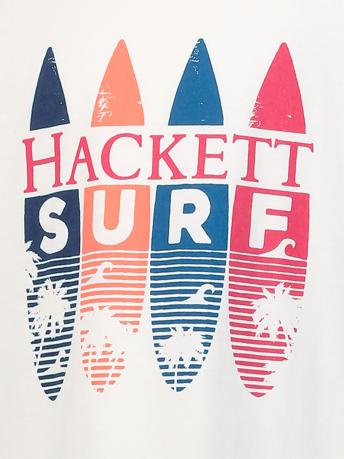 Hackett London Kids t-shirt White in White 6708105121-5.jpg | NICKIS.com