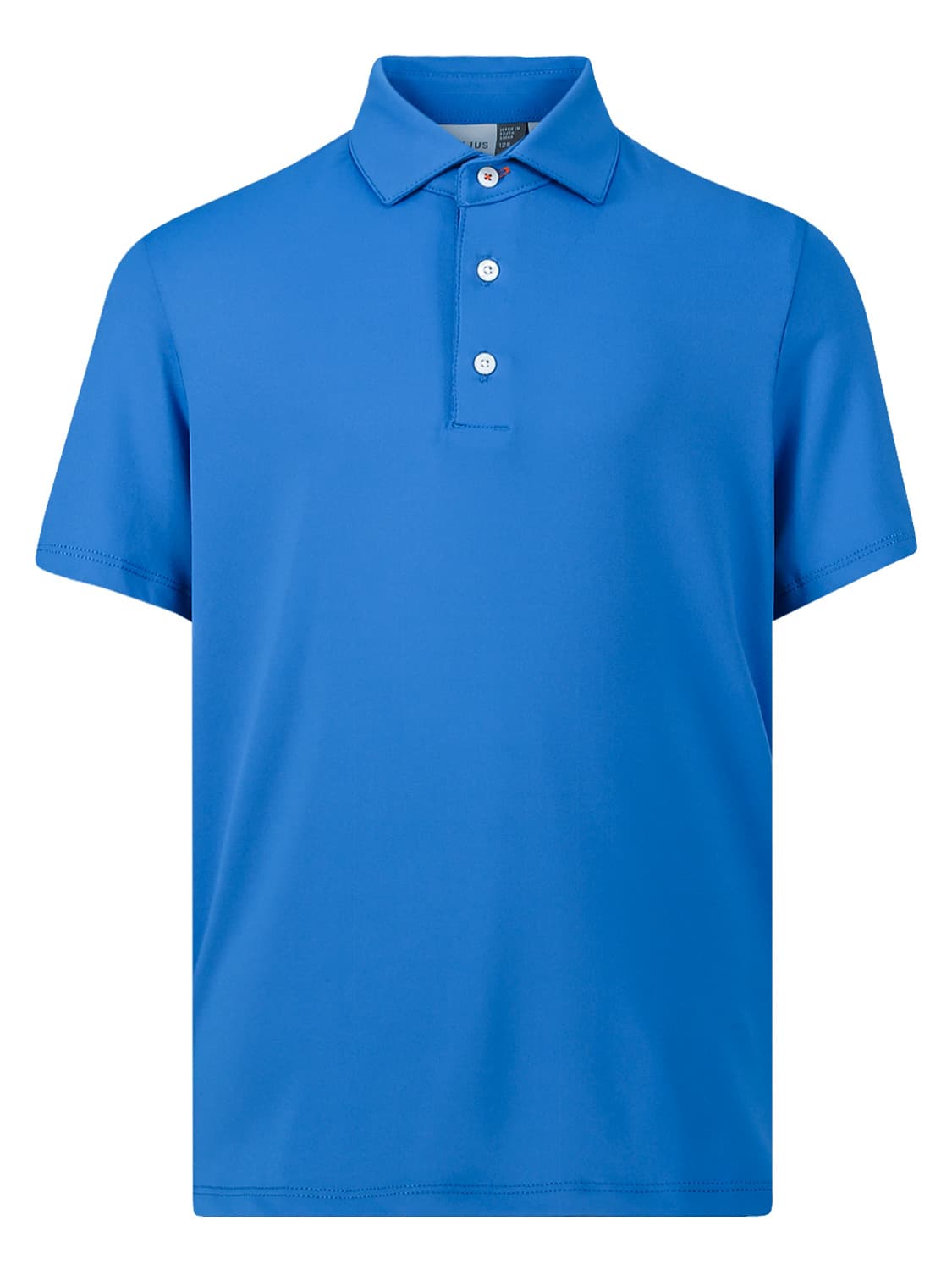 KJUS Kids Polo Shirt Golfwear - Self Collar Blue in Blue 6708107103-1.jpg | NICKIS.com