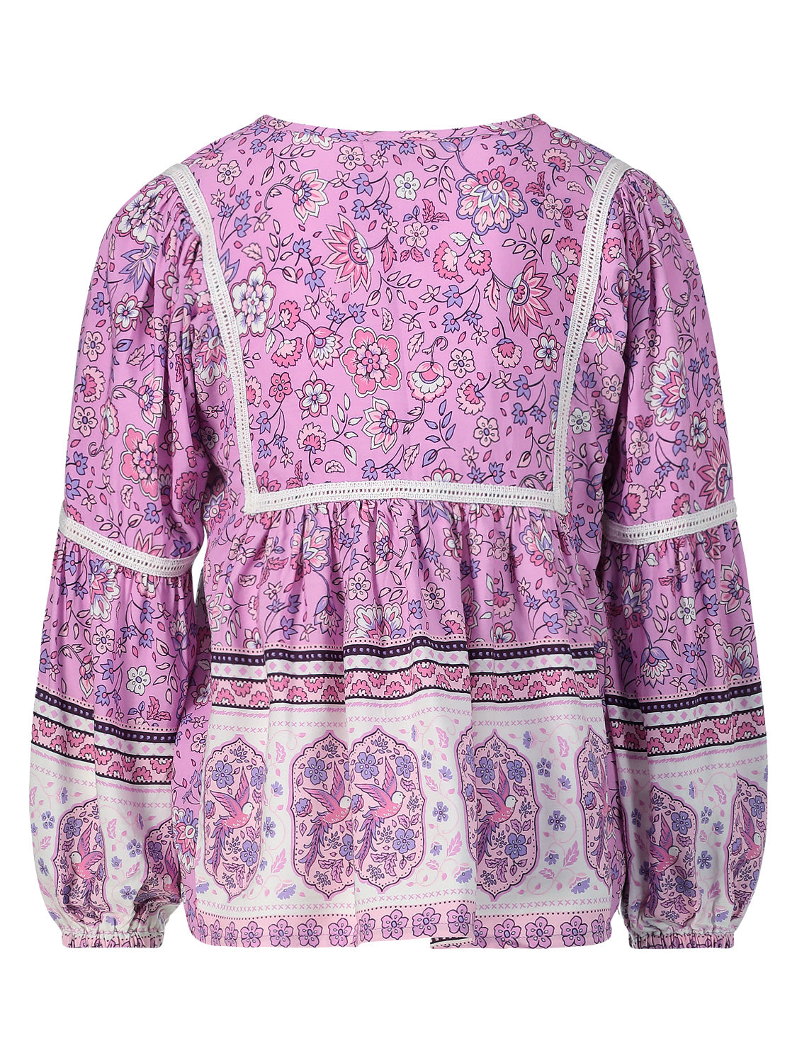 Spinach Mafia Kids blouse Lilac in Lilac 6708189225-4.jpg | NICKIS.com