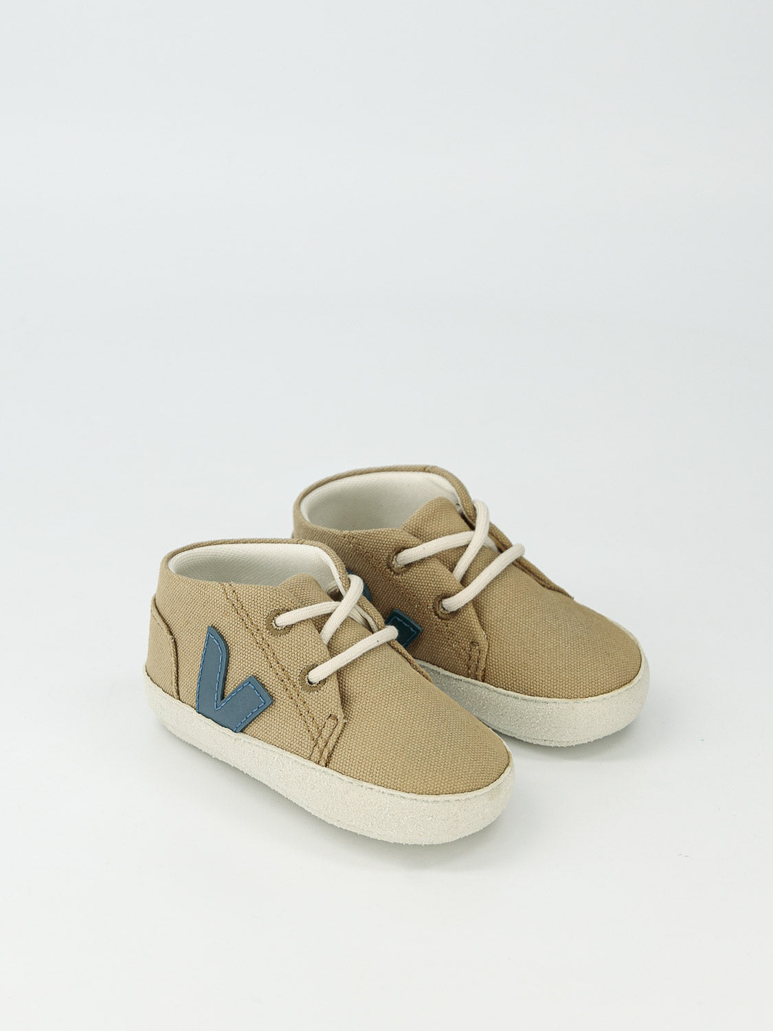 Veja Kids Baby Shoes Baby Canvas Khaki in Khaki 6708248869-5.jpg | NICKIS.com