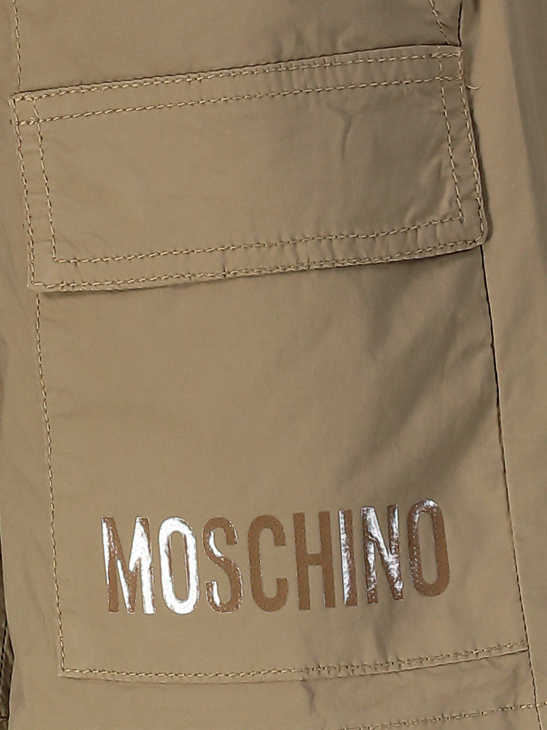 Moschino Kids Shorts Olive Green in Olive Green 6708261339-6.jpg | NICKIS.com