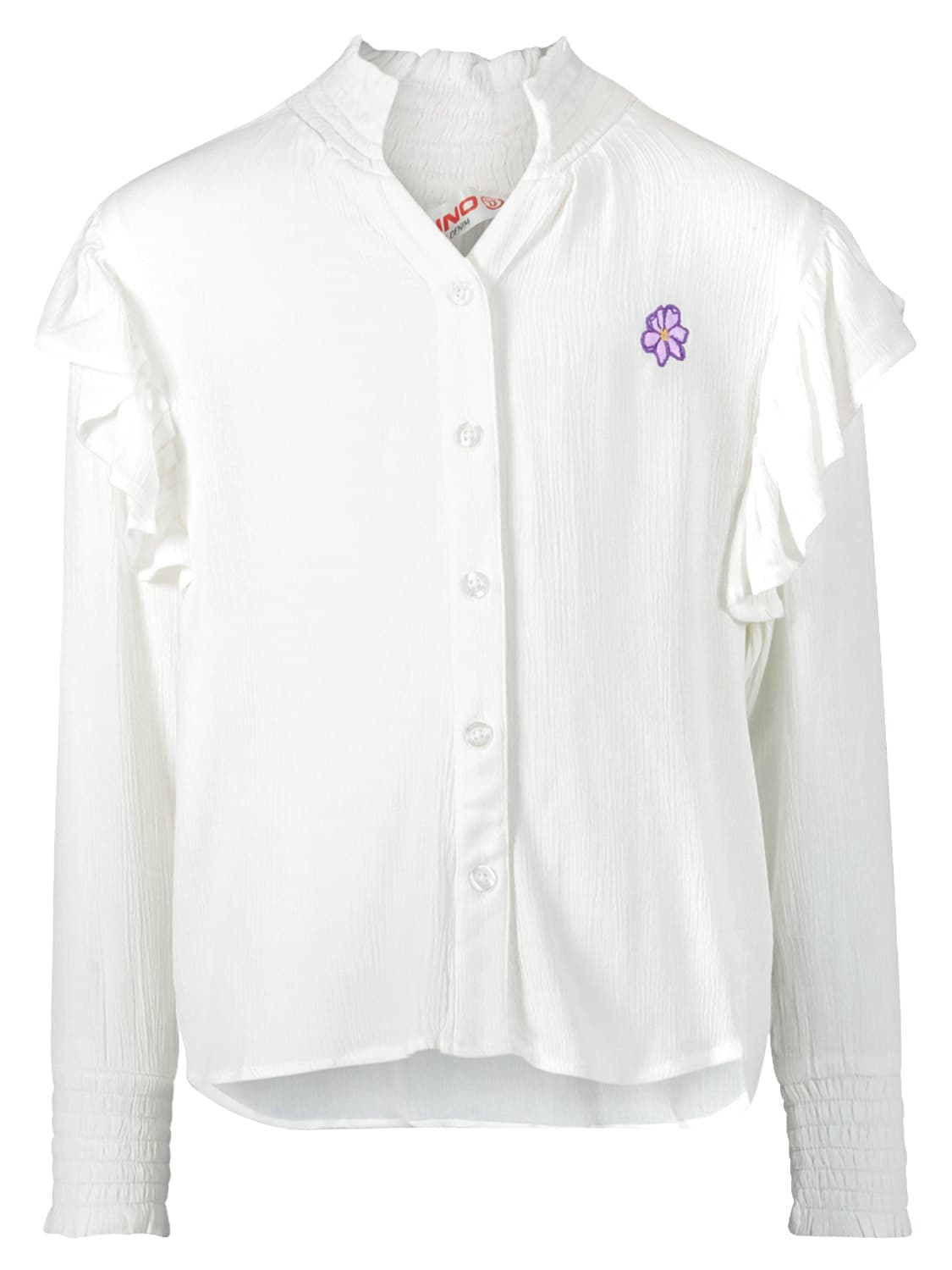 Vingino Kids blouse Larah White in White 6708279309-1.jpg | NICKIS.com