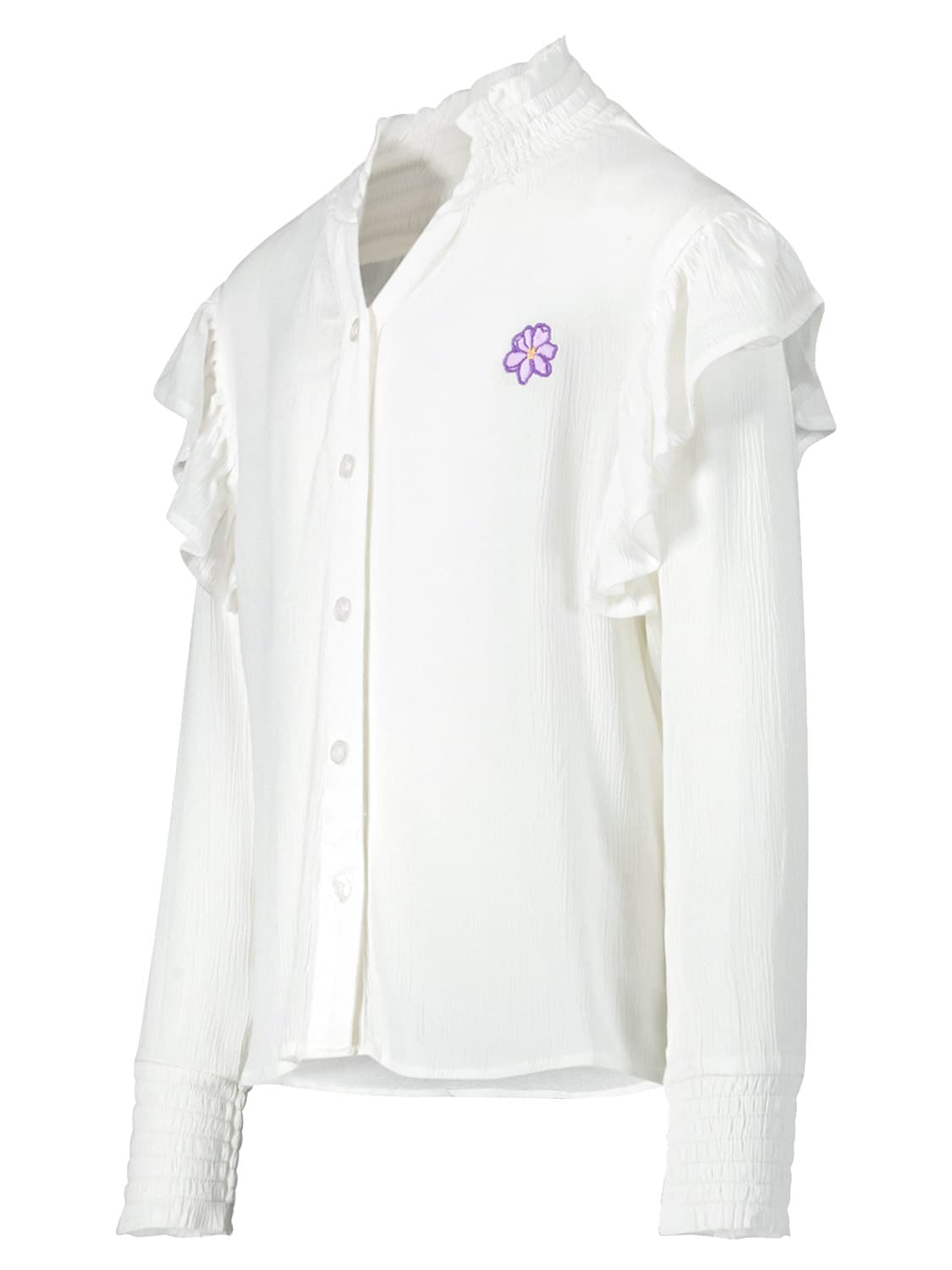 Vingino Kids blouse Larah White in White 6708279309-4.jpg | NICKIS.com