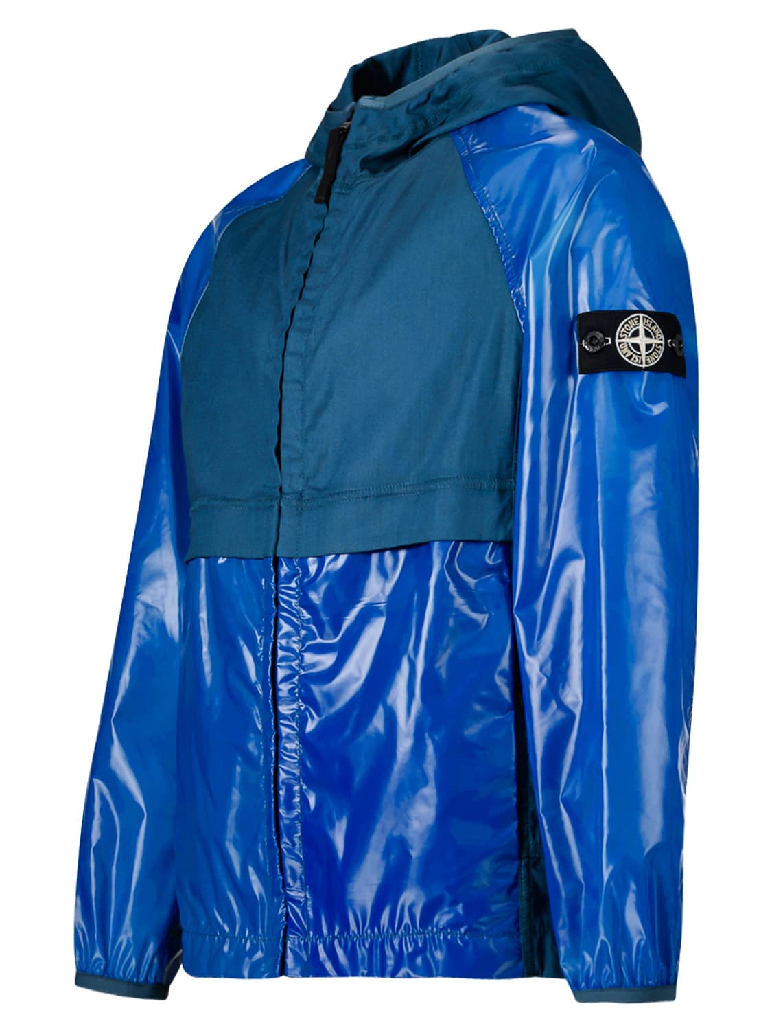 STONE ISLAND JUNIOR Kids jacket Blue in Blue 6708345489-4.jpg | NICKIS.com