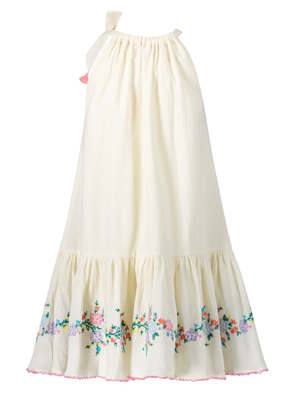 ZIMMERMANN Kids dress Clover Beige in Beige 6708359393-4.jpg | NICKIS.com