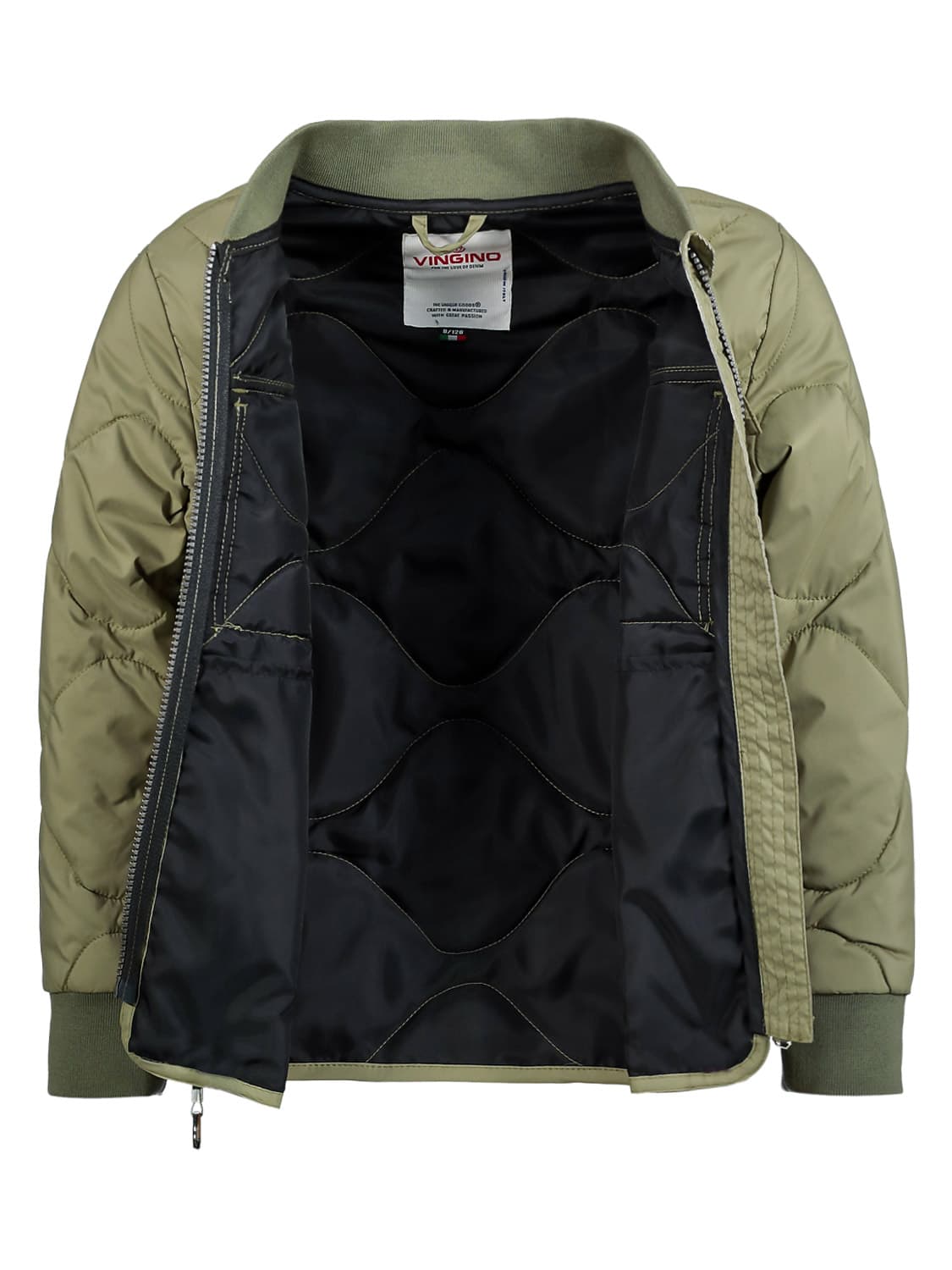 Vingino Kids jacket Teave Olive Green in Olive Green 6708370094-5.jpg | NICKIS.com