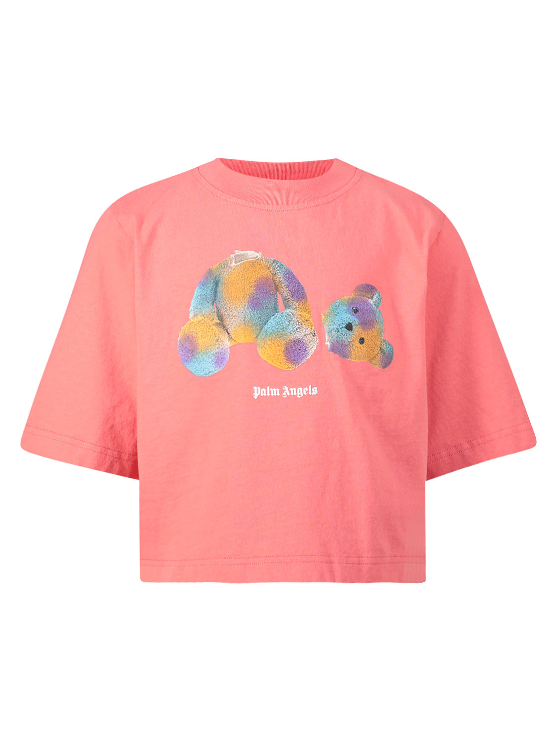 Palm Angels Kids t-shirt Coral in Coral 6708388835-1.jpg | NICKIS.com