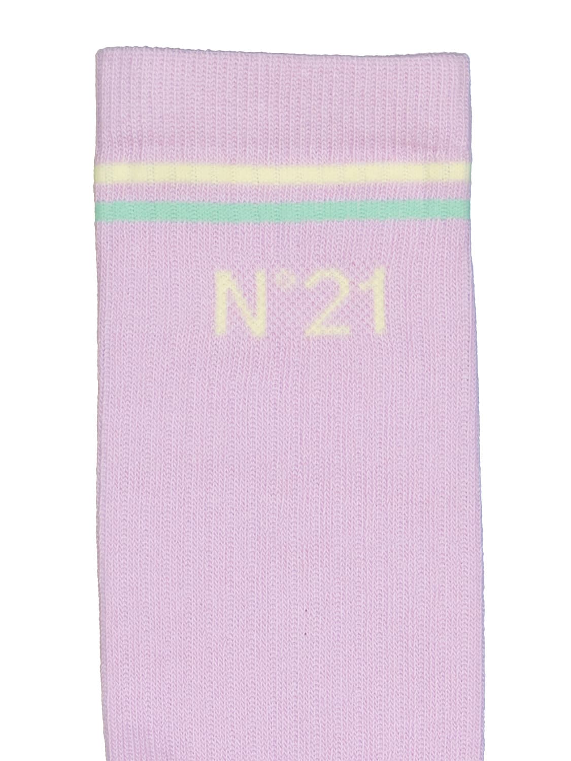 N°21 Kids socks Lilac in Lilac 6708512376-4.jpg | NICKIS.com