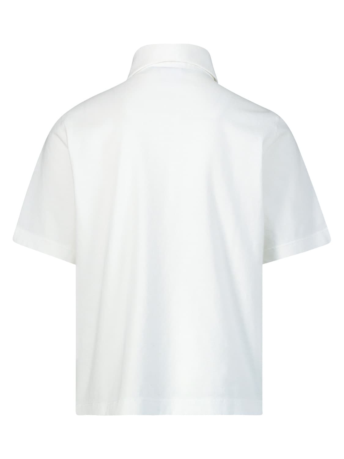 Aspesi Kids Polo Shirt White in White 6708516455-4.jpg | NICKIS.com