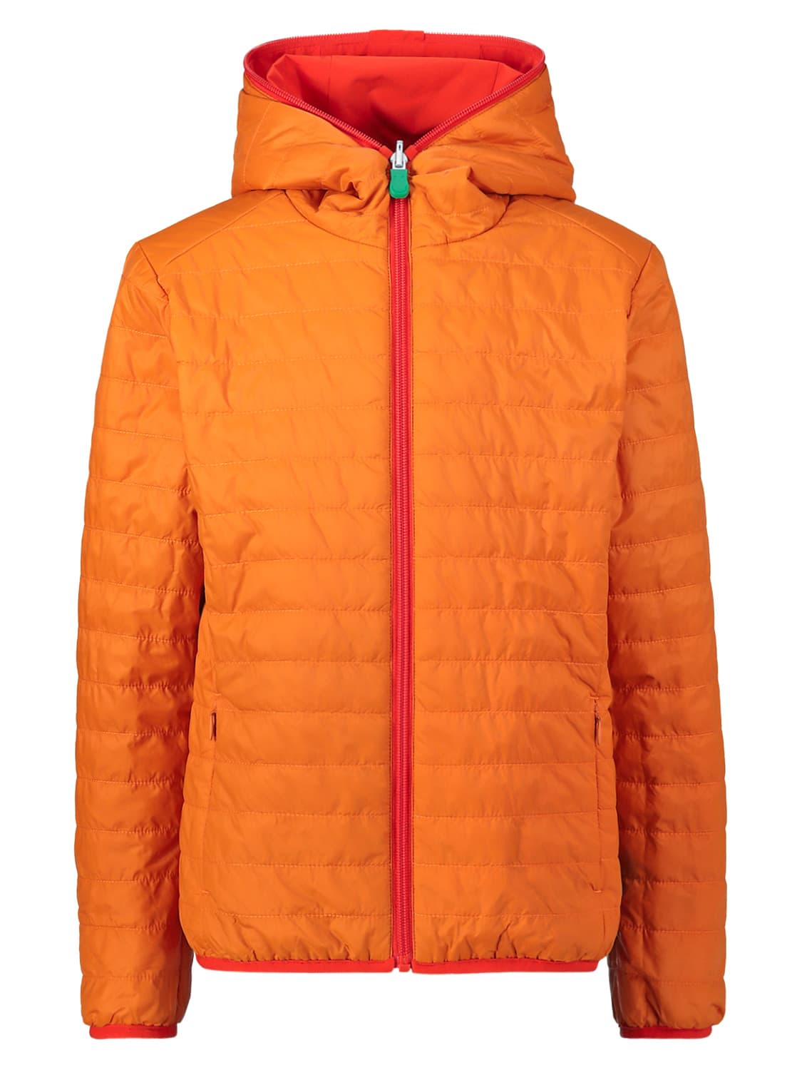 Save the Duck Kids Lightweight jacket Saturn Orange in Orange 6708527709-6.jpg | NICKIS.com