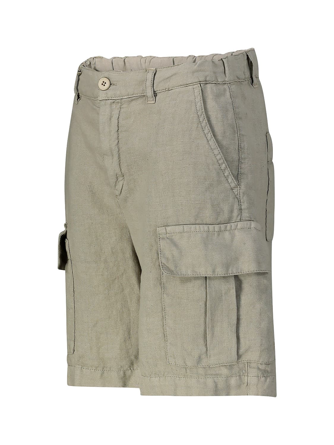 Aspesi Kids Shorts Khaki in Khaki 6708590489-4.jpg | NICKIS.com