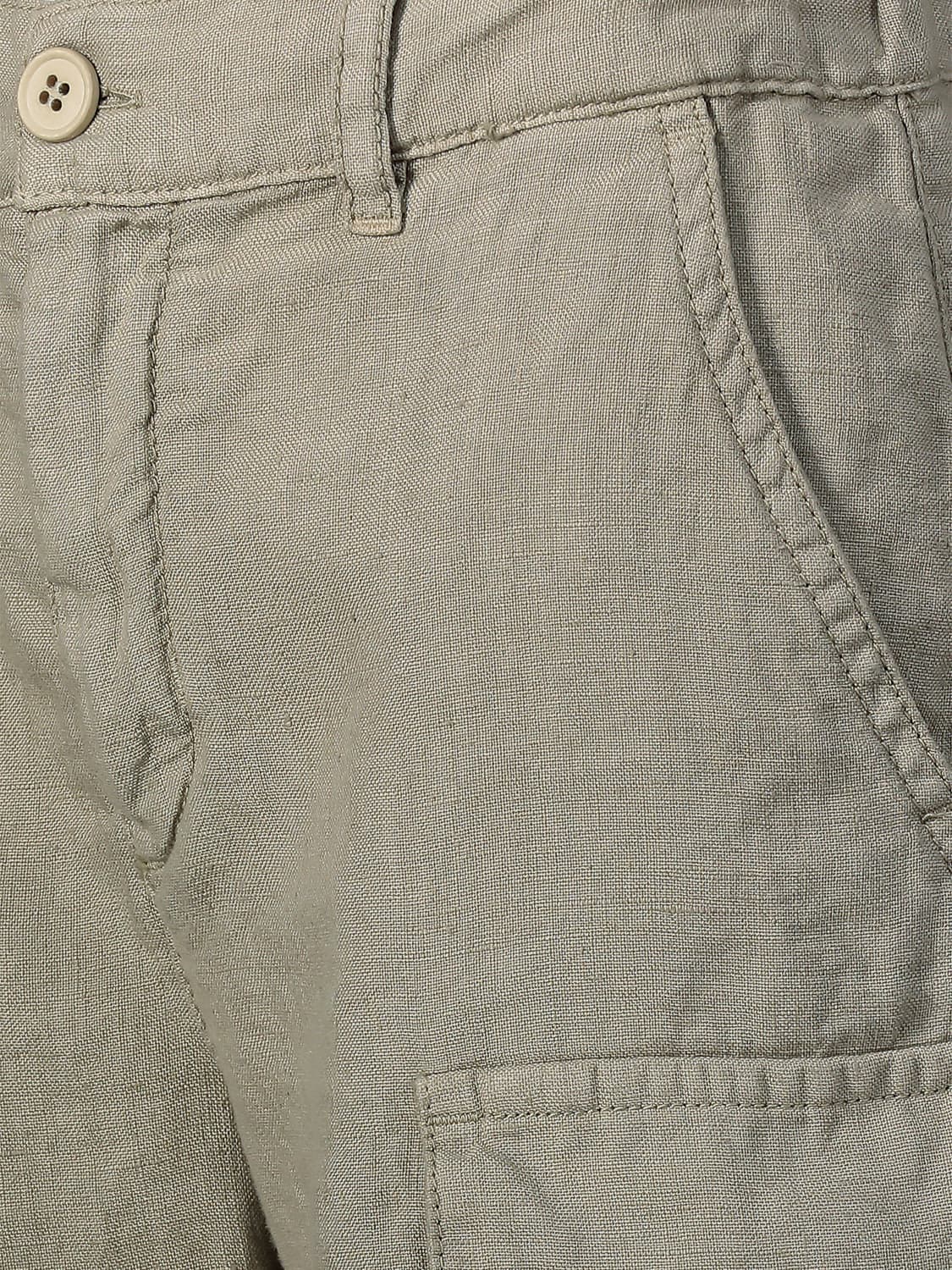 Aspesi Kids Shorts Khaki in Khaki 6708590489-6.jpg | NICKIS.com