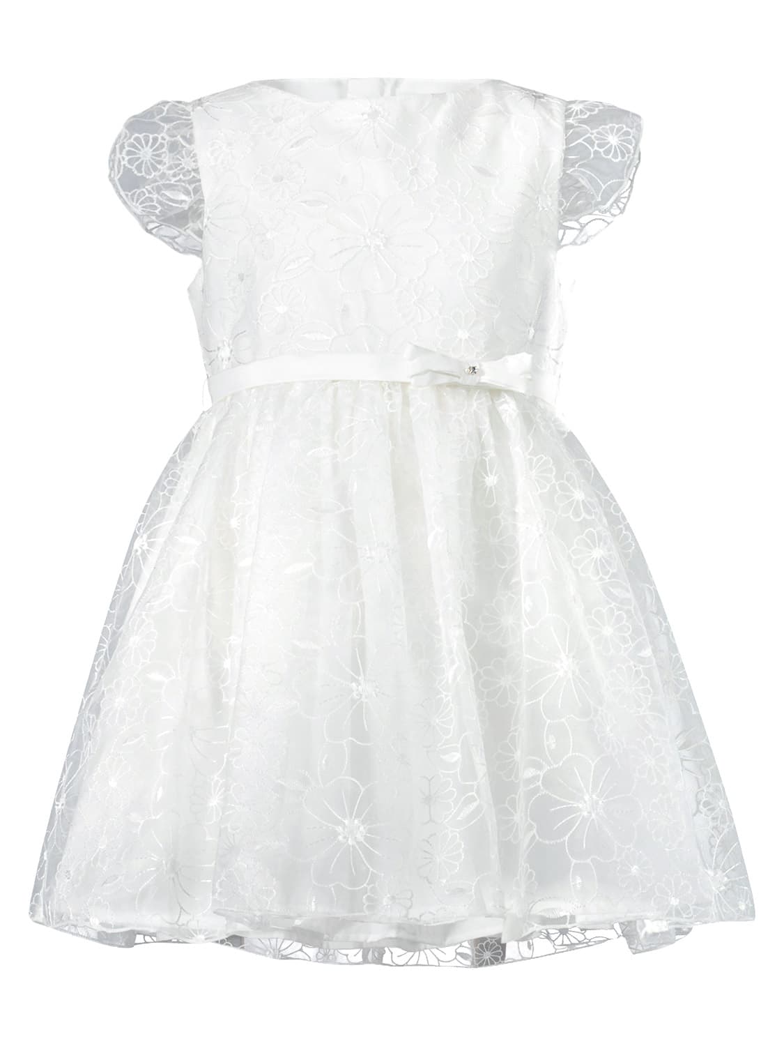 Mayoral Kids dress White in White 6708766363-1.jpg | NICKIS.com