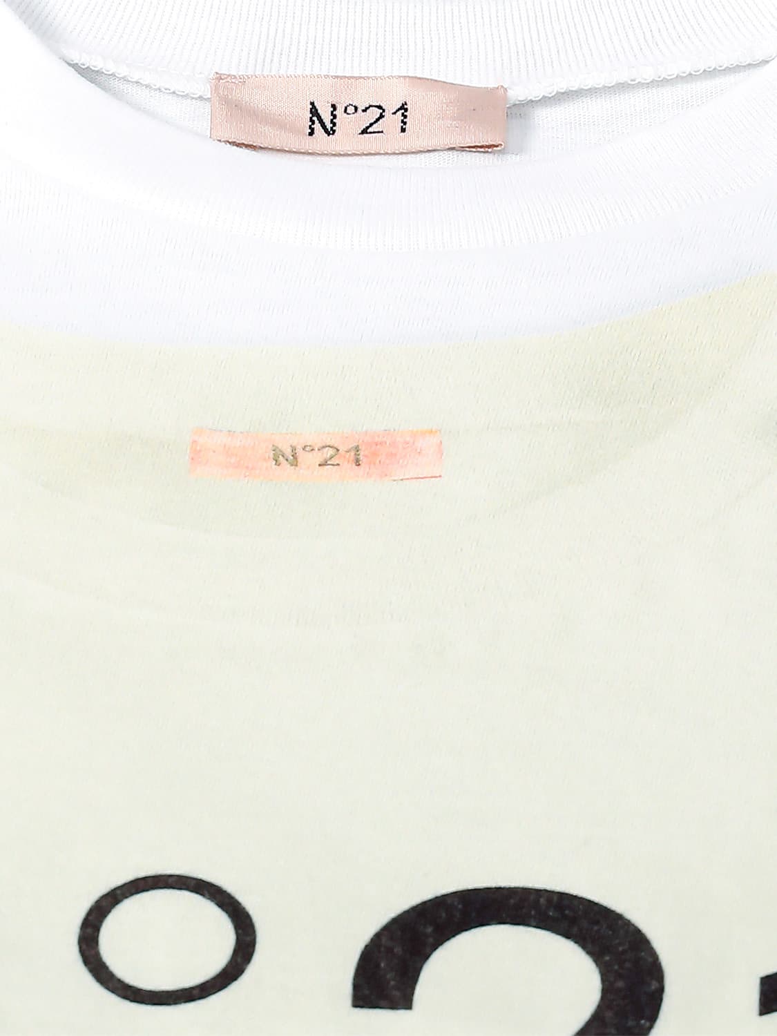 N°21 Kids t-shirt White in White 6708787157-5.jpg | NICKIS.com