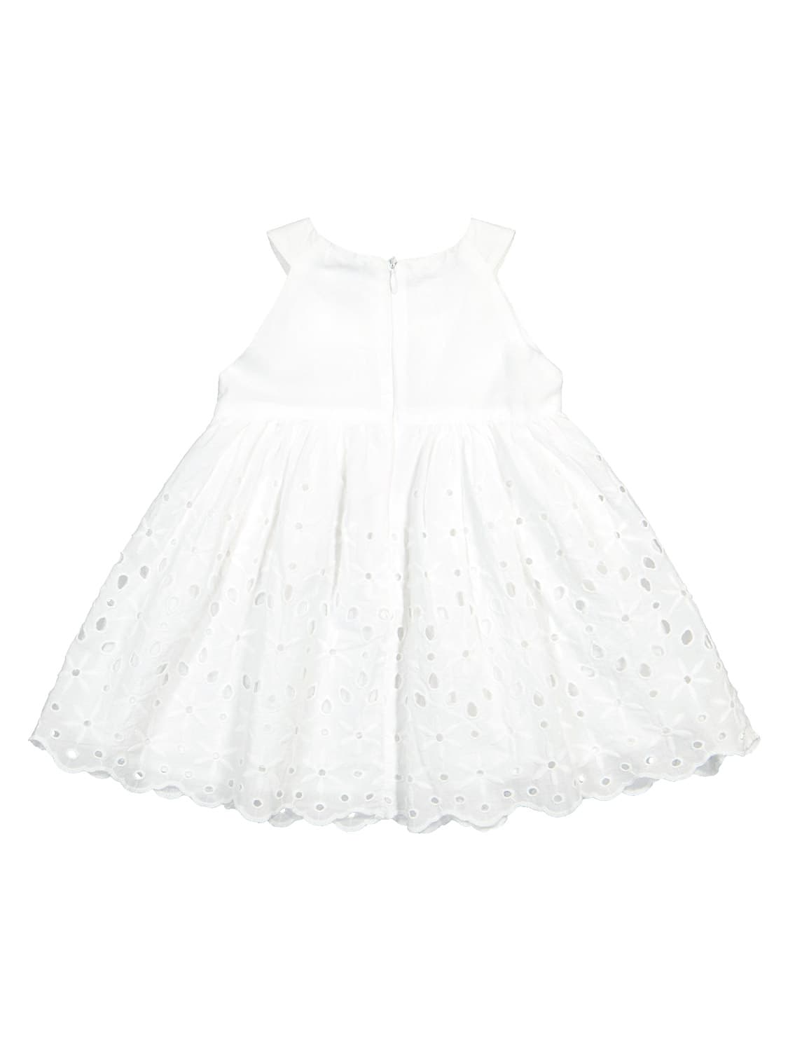 Mayoral Kids dress White in White 6708829385-5.jpg | NICKIS.com