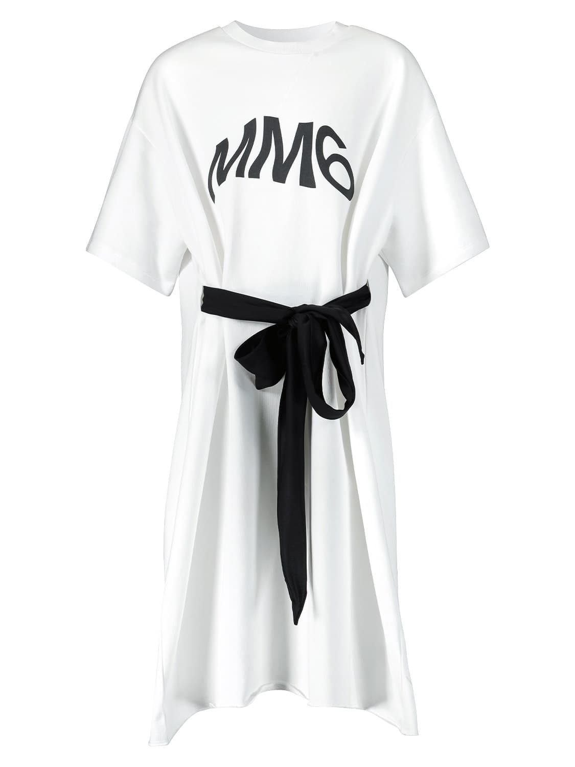 MM6 Maison Margiela Kids dress White in White 6708834985-1.jpg | NICKIS.com