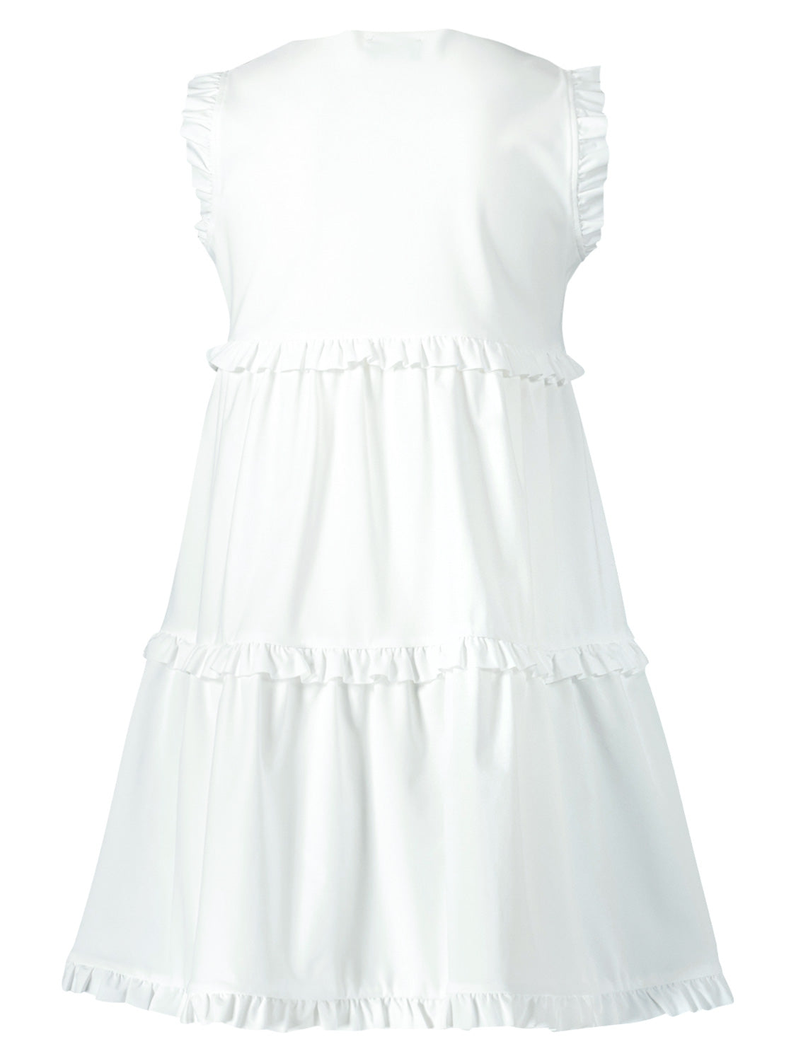 Il Gufo Kids dress White in White 6708927272-4.jpg | NICKIS.com