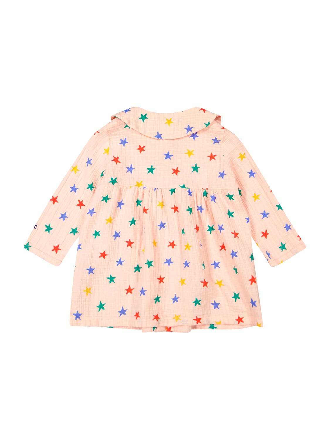 Bobo Choses Kids dress Stars Apricot in Apricot 6708931865-5.jpg | NICKIS.com