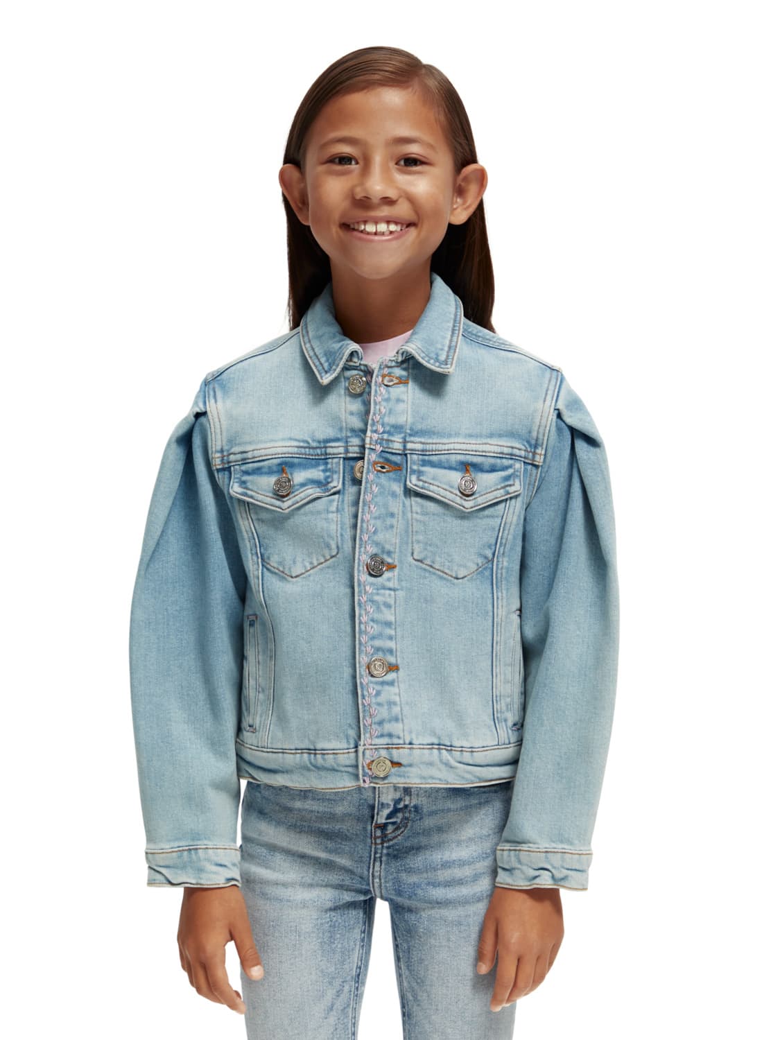 Scotch & Soda Kids jacket Blue in Blue 6708968471-2.jpg | NICKIS.com