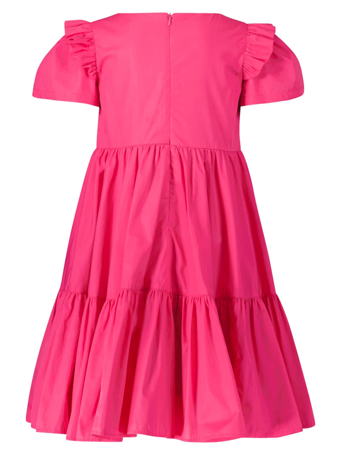 Monnalisa Kids dress Fuchsia in Fuchsia 6709066120-5.jpg | NICKIS.com