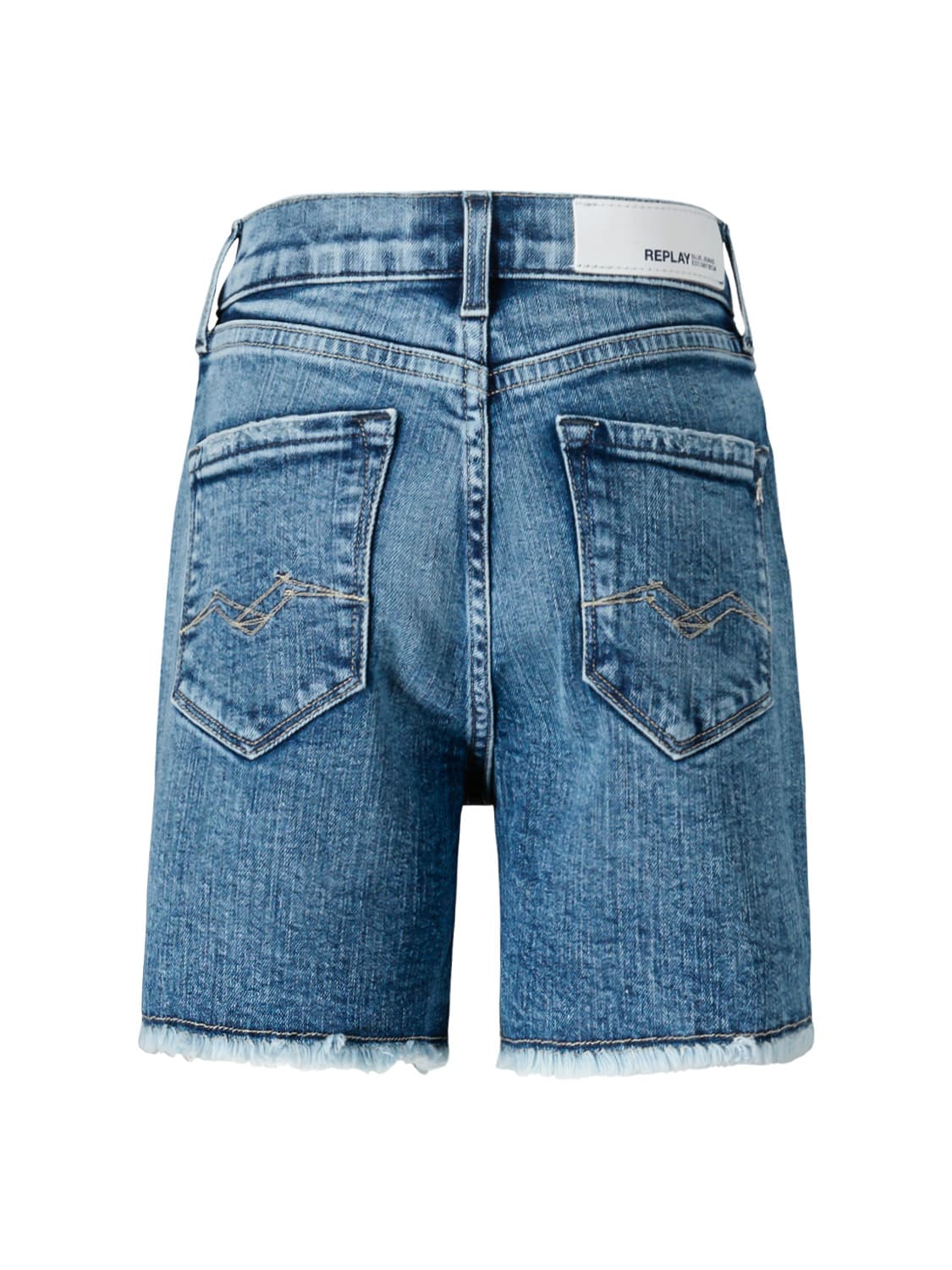 Replay & Sons Kids Shorts Jerin Blue in Blue 6709126398-4.jpg | NICKIS.com