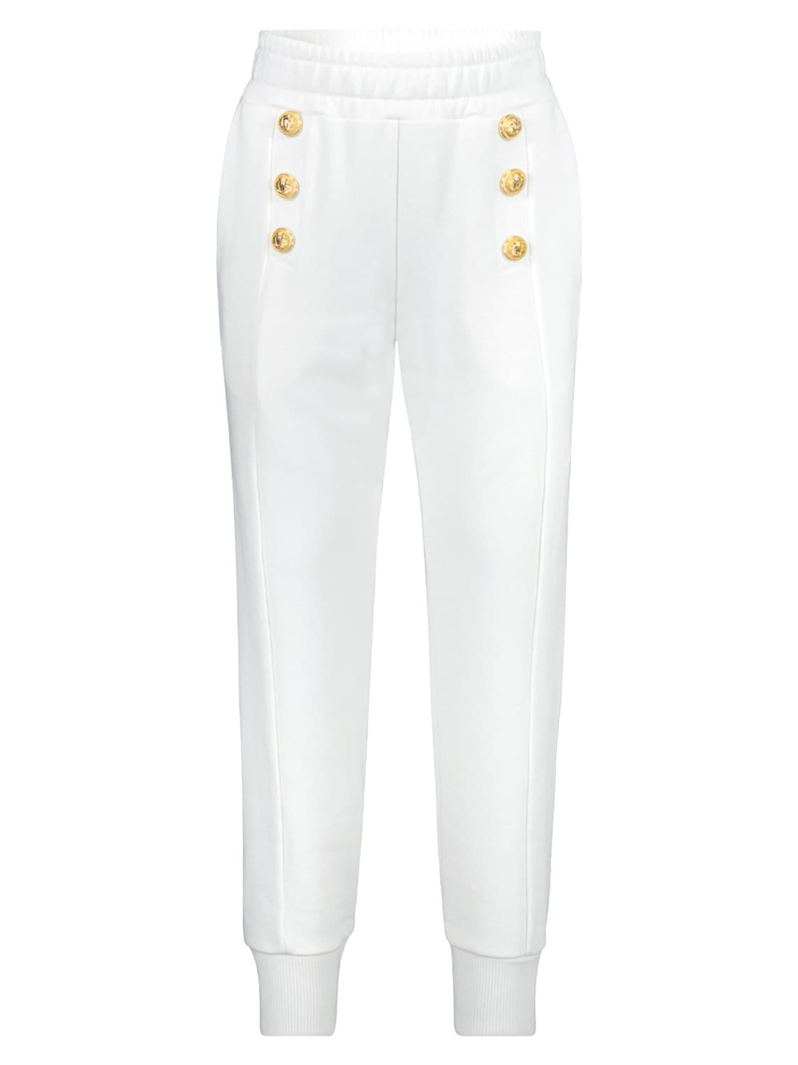 Balmain Kids sweatpants White in White 6709187363-1.jpg | NICKIS.com