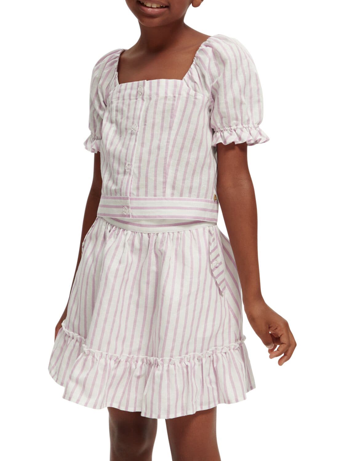 Scotch & Soda Kids blouse Purple in Purple 6709230692-2.jpg | NICKIS.com