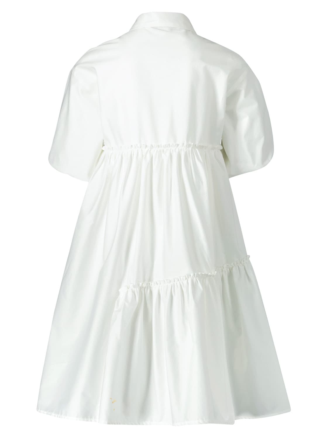 Il Gufo Kids dress White in White 6709242984-4.jpg | NICKIS.com