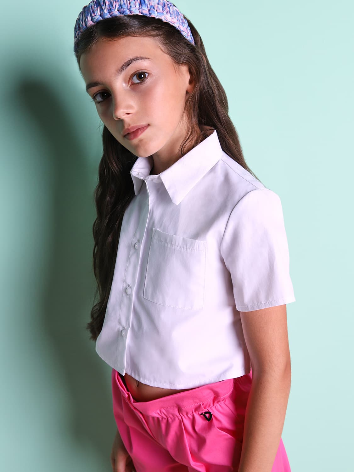 Dixie Kids shirt White in White 6709314755-3.jpg | NICKIS.com