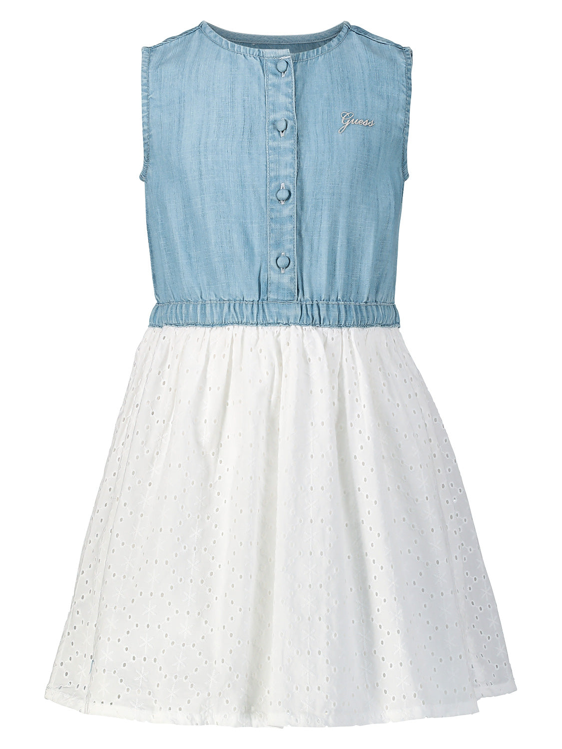 Guess Kids dress Blue in Blue 6709326799-1.jpg | NICKIS.com