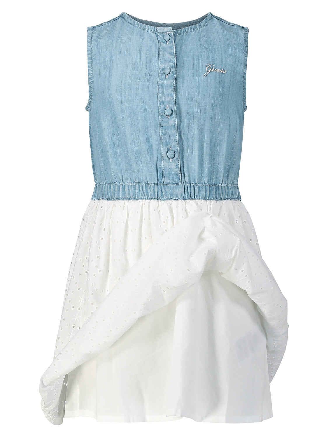 Guess Kids dress Blue in Blue 6709326799-5.jpg | NICKIS.com