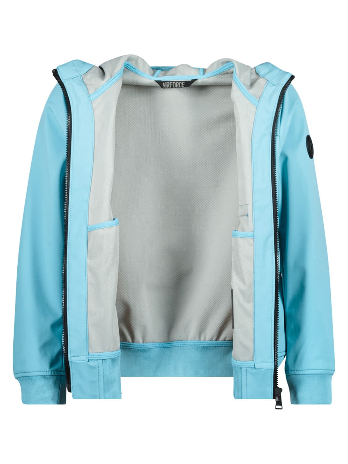 Airforce Kids jacket Turquoise in Turquoise 6709382936-6.jpg | NICKIS.com