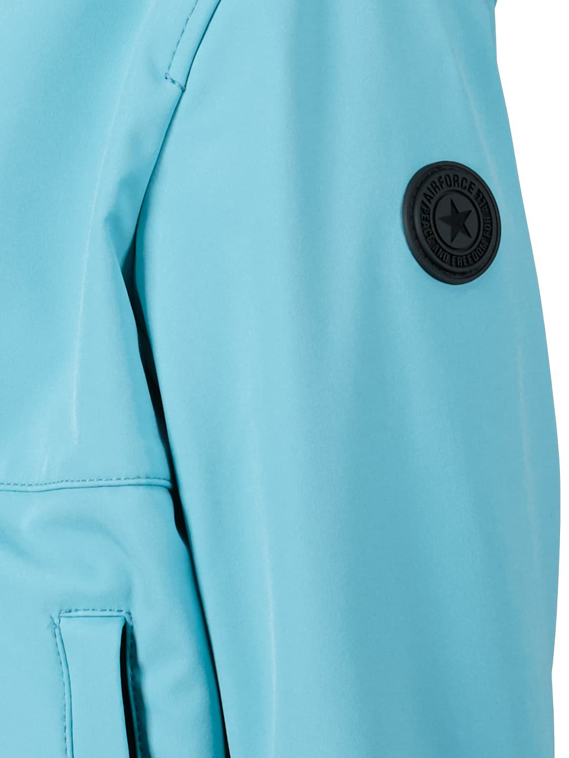 Airforce Kids jacket Turquoise in Turquoise 6709382936-7.jpg | NICKIS.com