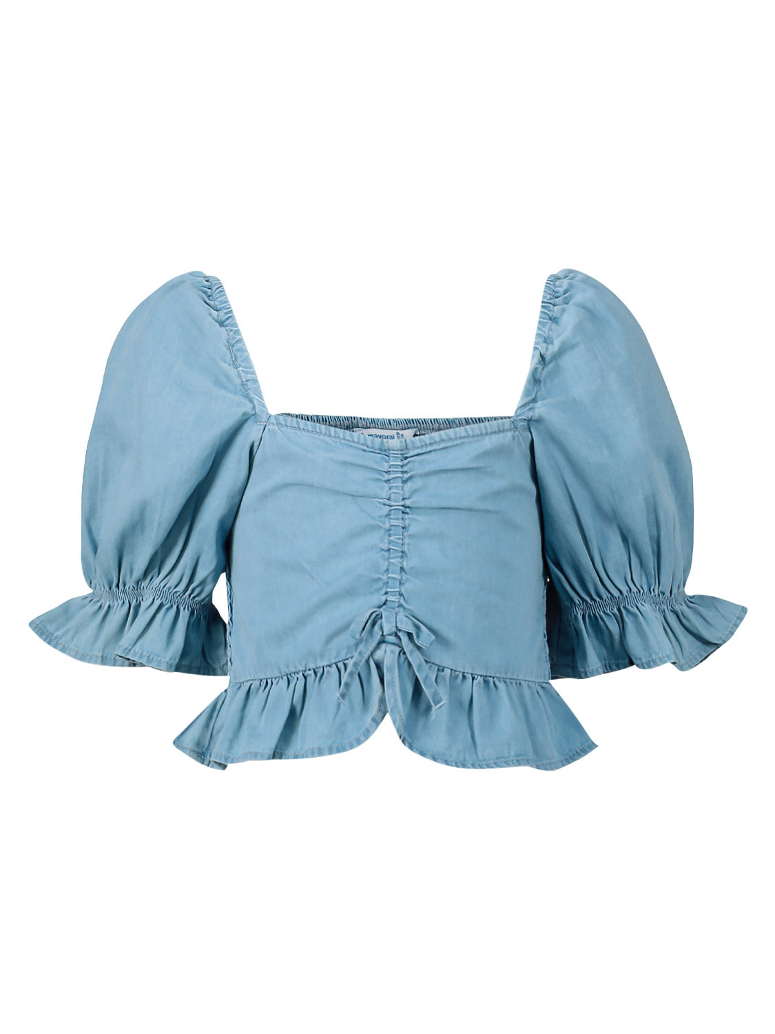 Mayoral Kids blouse Blue in Blue 6709397733-1.jpg | NICKIS.com