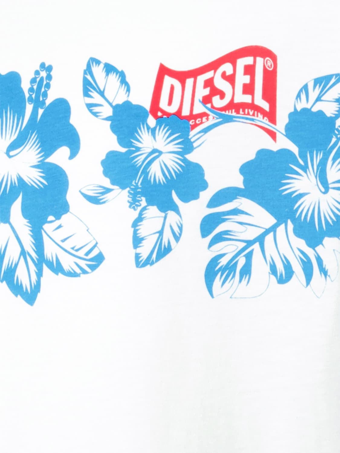 Diesel Kids t-shirt White in White 6709404314-5.jpg | NICKIS.com