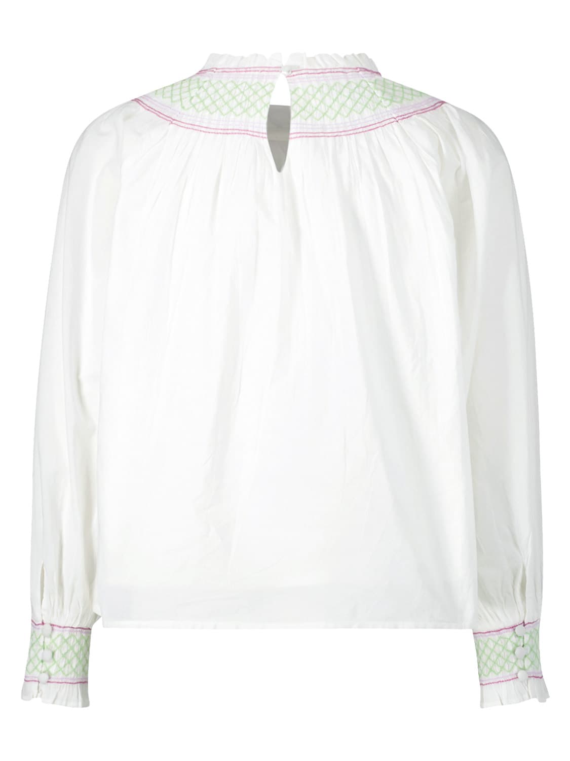 Scotch & Soda Kids blouse White in White 6709518972-5.jpg | NICKIS.com