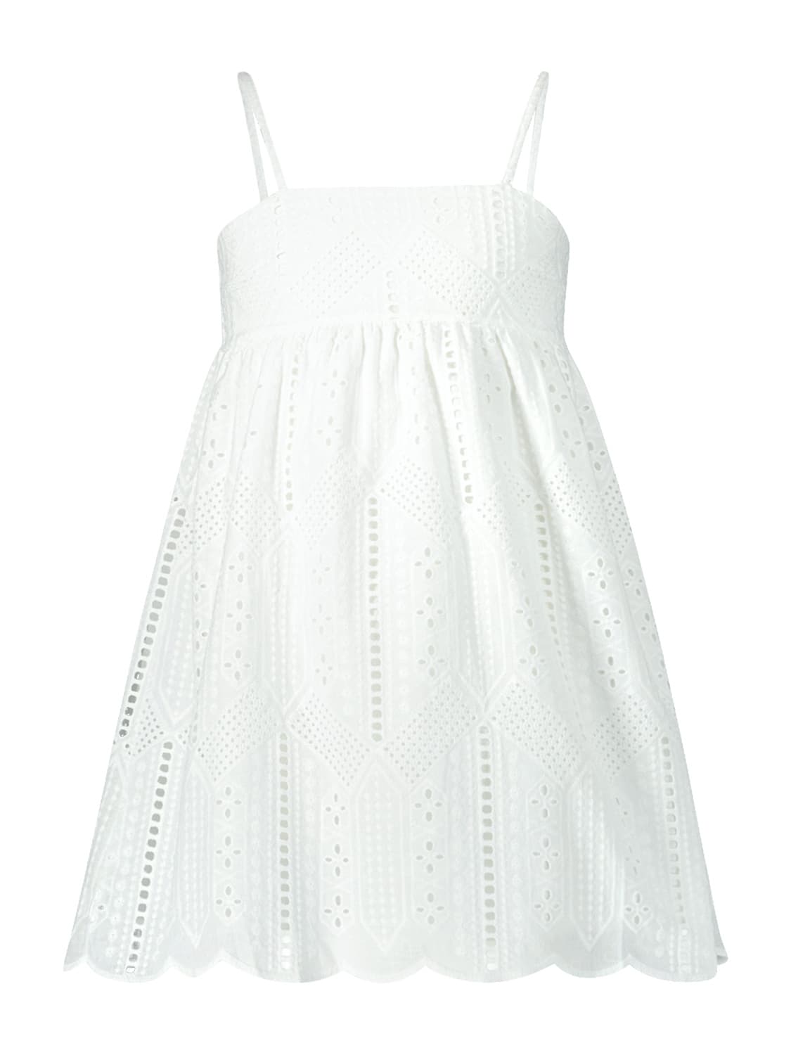 INDEE Kids dress Noces White in White 6709533315-1.jpg | NICKIS.com