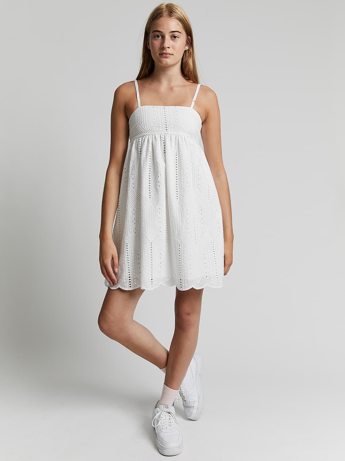 INDEE Kids dress Noces White in White 6709533315-2.jpg | NICKIS.com