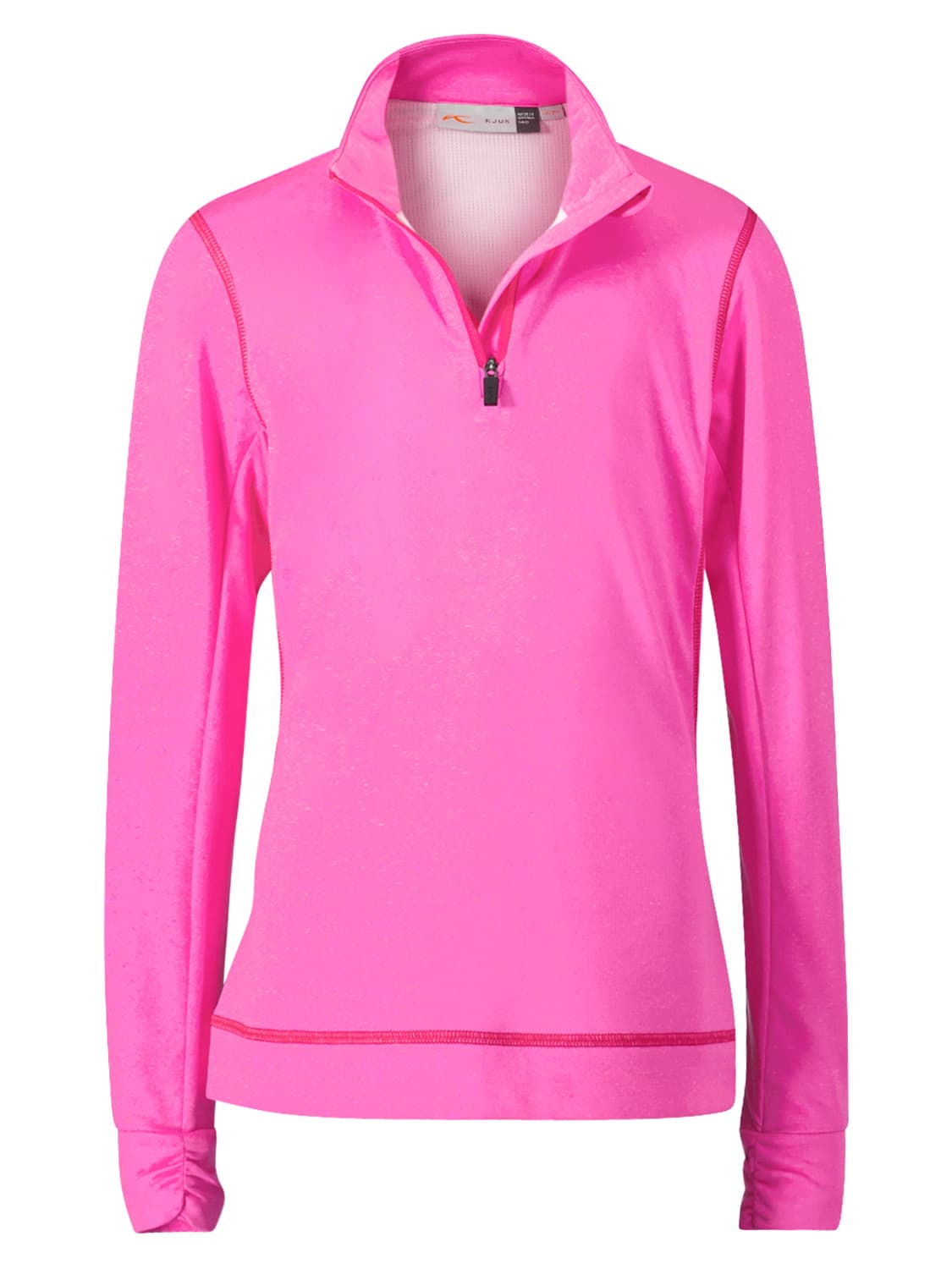 KJUS Kids long-sleeve Golfwear - Keano Fuchsia in Fuchsia 6709661052-4.jpg | NICKIS.com