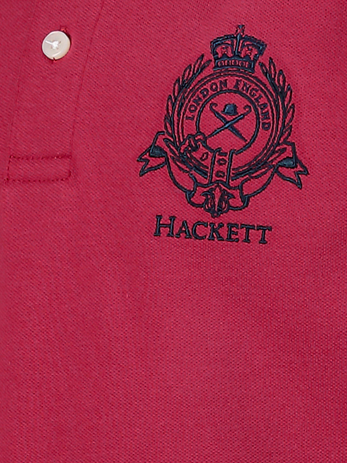 Hackett London Kids Polo Shirt Red in Red 6709717251-5.jpg | NICKIS.com