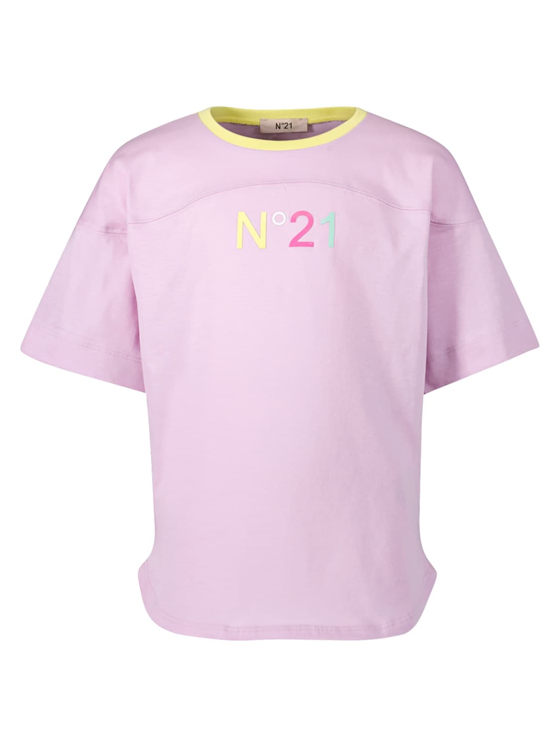 N°21 Kids t-shirt Lilac in Lilac 6709777838-1.jpg | NICKIS.com