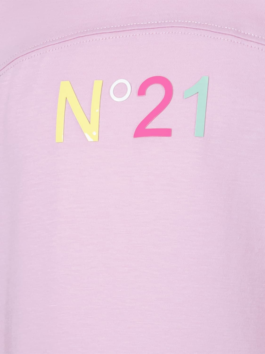 N°21 Kids t-shirt Lilac in Lilac 6709777838-5.jpg | NICKIS.com